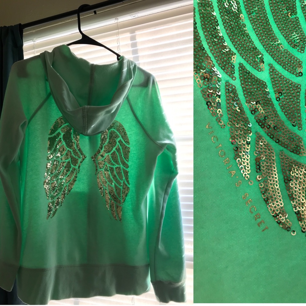 VS sequin wing jacket
